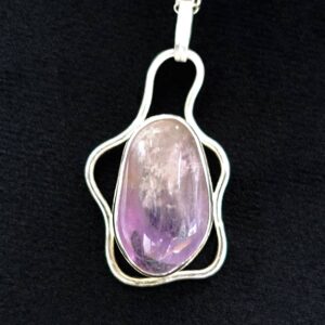 Rose quartz necklace