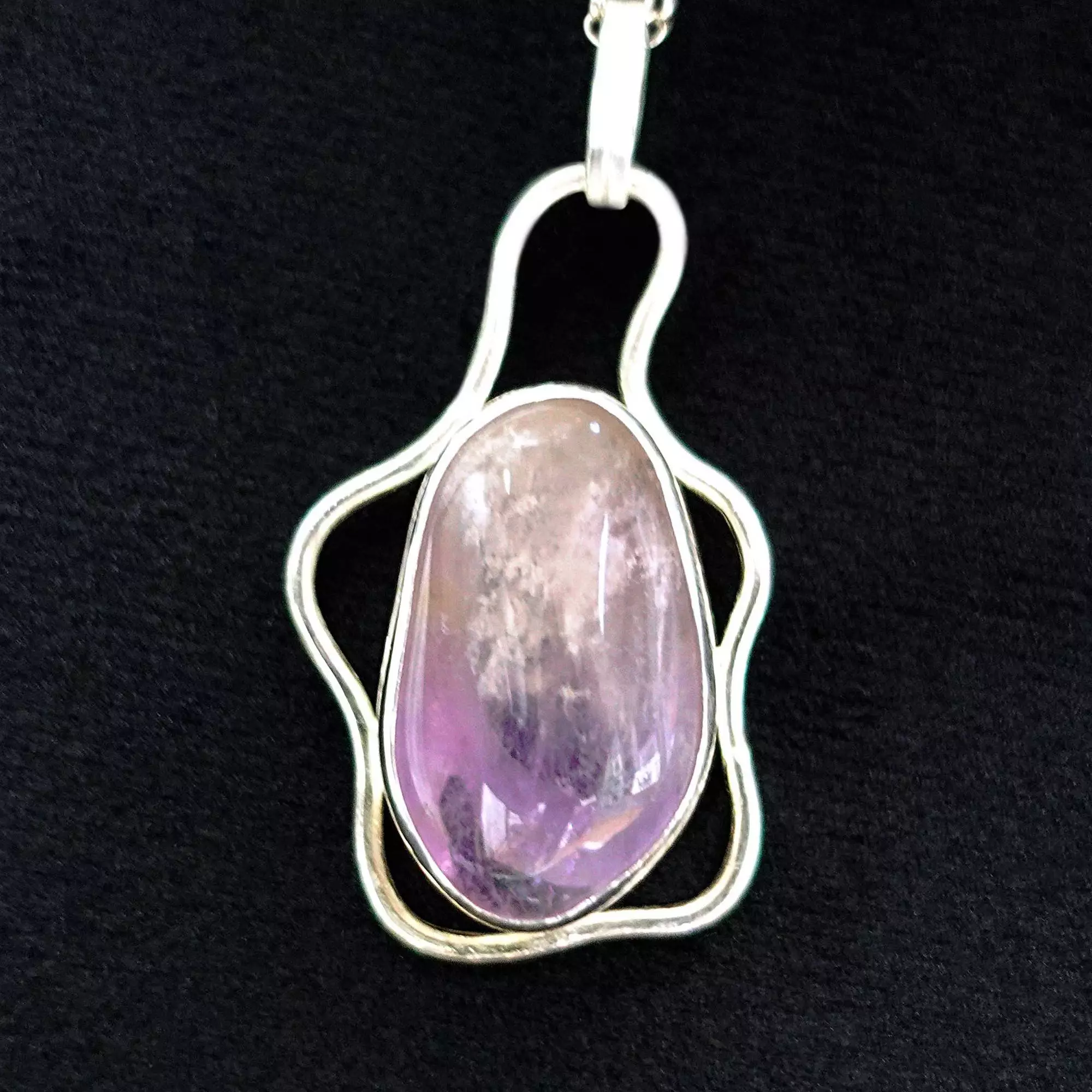 Rose quartz necklace
