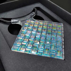 Squareweave - Fire Over Ice Dual Dichroic